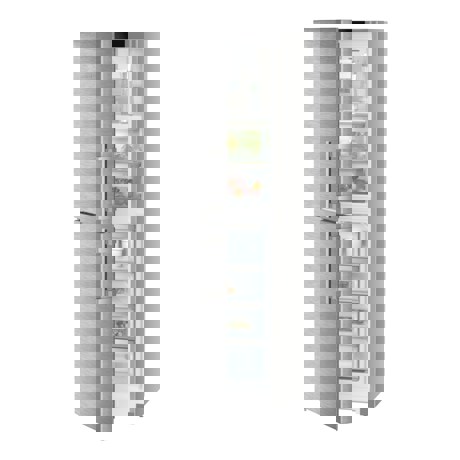 Combina frigorifica Liebherr SBNsdd 526i Prime, BioFresh si NoFrost, 60 cm, 313 l, SmartDeviceBox integrat, IceMaker, Sertar Meat & Dairy, Clasa D, SmartSteel